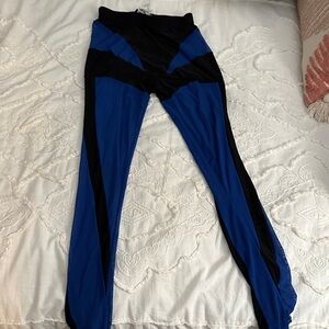 PrettyLittleThing Blue and Black Pants